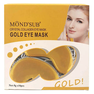 Mond'Sub Crystal Collagen Gold Eye Mask 10PK 92593