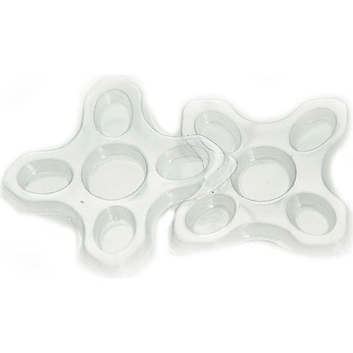 JB Barquettes jetables en plastique pour colle, paquet de 12 - JBA1013 01013