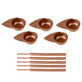 RefectoCil Kit d'Application Mini de 5 Bâtonnets et 5 Disques RC57671