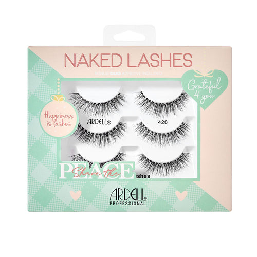 Ardell Lot de 3 paires de faux cils Holiday Naked Lashes 36725