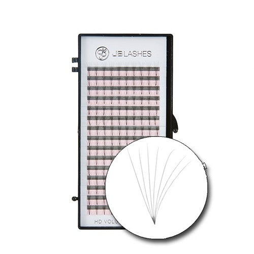 JB D-Curl, Volume HD Ventilateurs 7D 150 Touffes 0.05x10mm JBF05107D