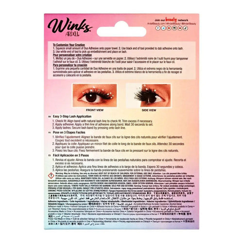 Ardell Winks Osez Éblouir 2 Paires - 222 Noir 58137