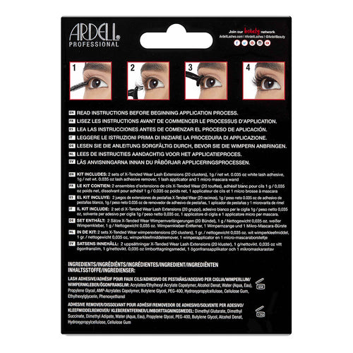 Kit de cils Ardell X-Tended Wear - Demi Wispies 64104