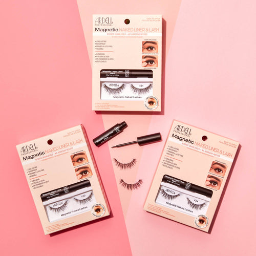 Kit Eyeliner & Faux Cils Magnétiques Ardell Naked Liner - 424 Noir 64901