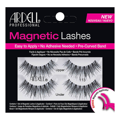 Ardell Magnetic Lashes 2 Pairs Upper/Under - 113 Black 70459