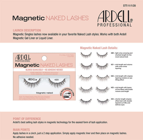 Ardell Naked Lashes 1 Pair - 422 Black 70477