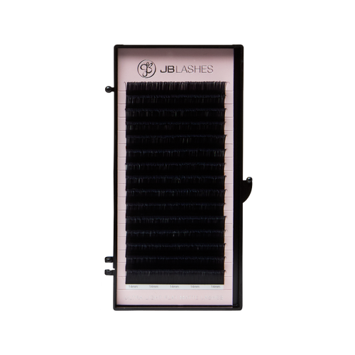 JB C-Curl Ultra Light Flat Matte Lashes 0.20 Mix JBFMVC