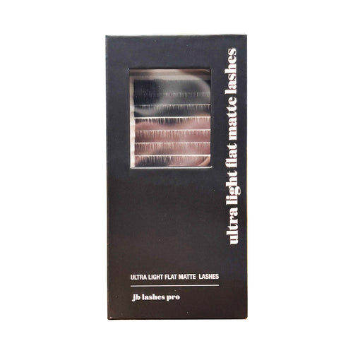 JB C-Curl Ultra Light Flat Matte Lashes 0.20 x10mm JBFMC2010