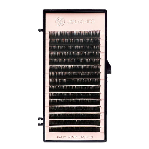 JB D-Curl, Mink Lashes, Black, 0.15 x 13mm JBMD1513