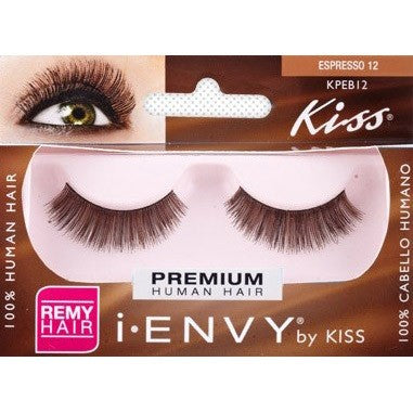I.Envy By Kiss Espresso 12 Cheveux Humains Premium - KPEB12
