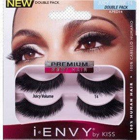 I.Envy By Kiss Juicy Volume 14 Double Pack Cils P/R - KPED14