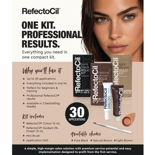 Refectocil NOUVEAU Kit Solo Châtain Clair RC-5975 10299