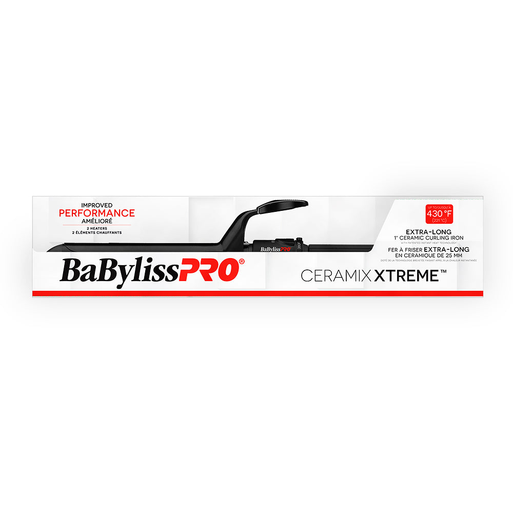Fer à friser extra-long BaBylissPRO 1" BABC100XLSC 45349