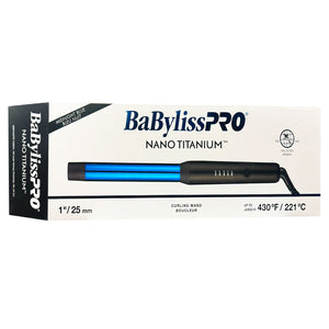 BaBylissPRO Nano Titanium Fer à boucler conique 1 po/25 mm 48717