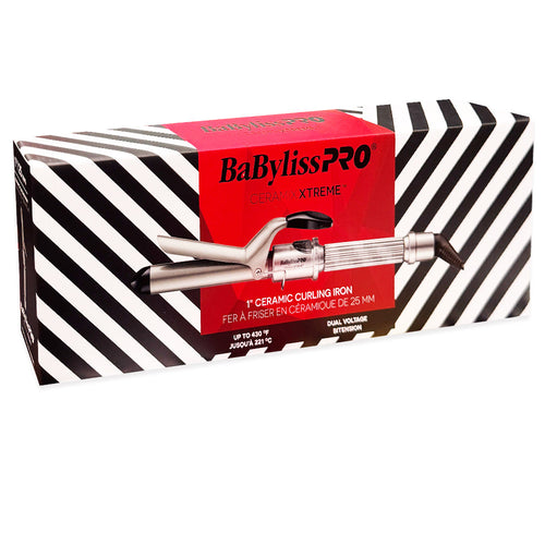 BaBylissPRO 1" CERAMIXXTREME Curling Iron BABC100SNMHC