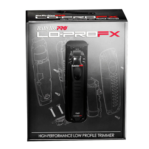 BaBylissPRO LO-PROFX Tondeuse de finition profil bas noire FX726 42749