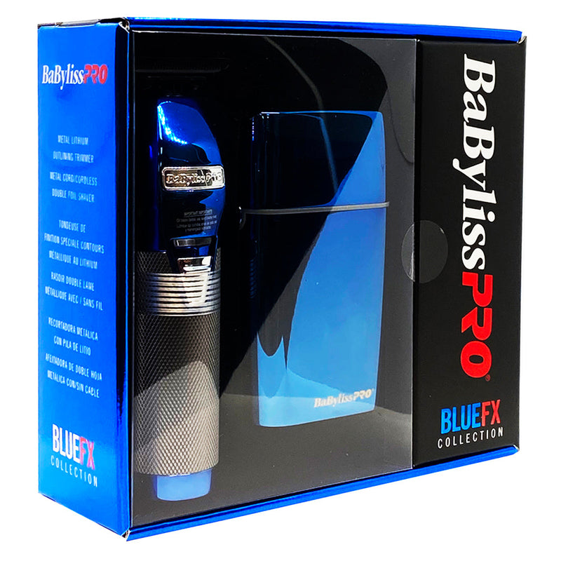 BaBylissPRO Skeleton Tondeuse Db. Rasoir à grille Blue FXHOLPK2BC