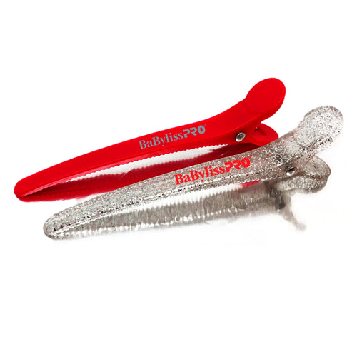 BaBylissPRO Pinces de séparation longues LG 6 pces BESPRO10BRC