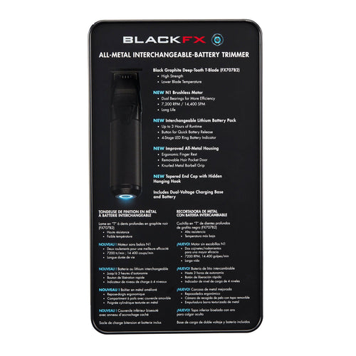 BabylissPRO BLACKFX FXONE Trimmer FX799MB 47770