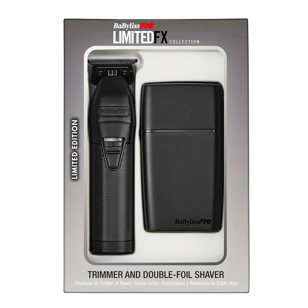 BaBylissPRO LimitedFX Trimmer Shaver Matte Black FXDUOFS2TMB