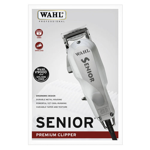Tondeuse professionnelle Wahl Senior Premium avec 3 guides et moteur V9000 56121