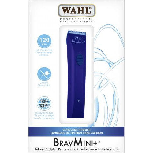 Tondeuse Sans Fil Wahl Prolithium BravMini+ Bleue #56366