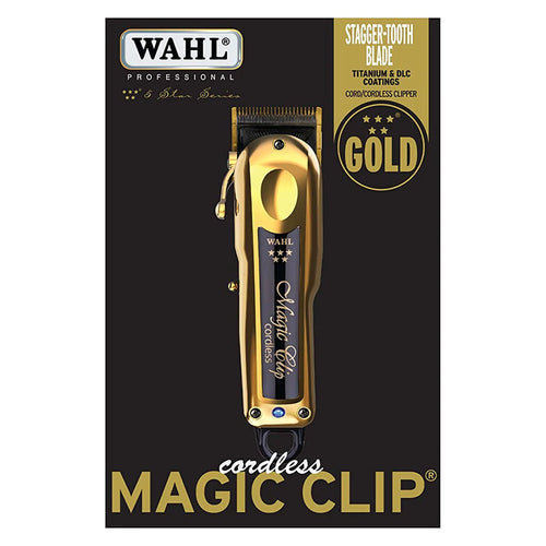 Wahl 5 Star Cord/ Cordless Magic Clipper Gold Edition 56445