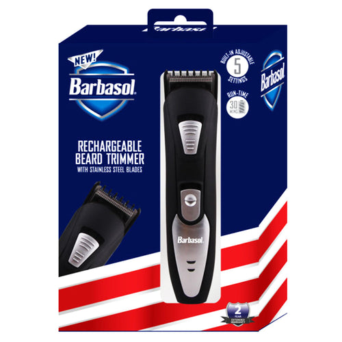 Barbasol Rechargeable Beard Trimmer CBT1-3002-BOX 84023
