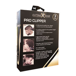 Cutting Edge 9PC Pro Clipper Gold CXE1-1002-BLG 84062