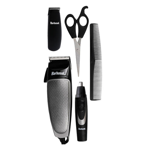 Barbasol Tondeuse professionnelle et kit de toilettage 30 pièces CBH1-4004-KIT 84402