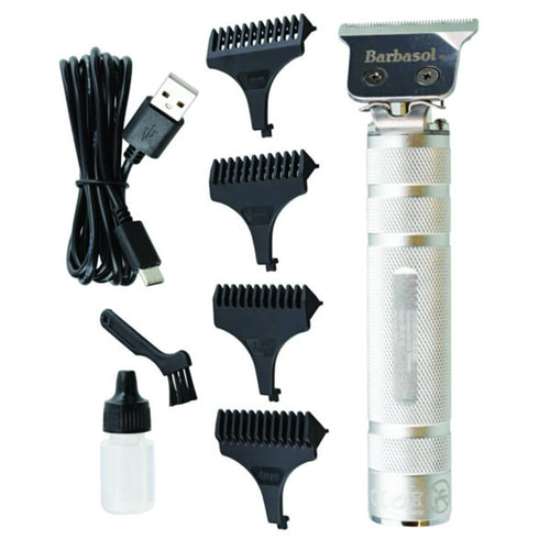Tondeuse rechargeable à lame en T Barbasol CBT1-6002-SLV 84414