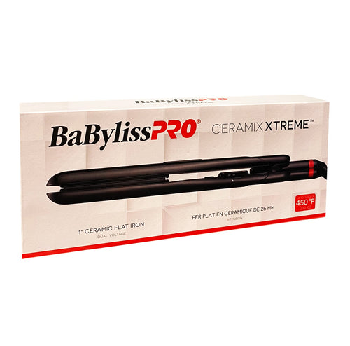 BaBylissPRO Fer plat en céramique de 1 po, noir BAB9555BC 43801