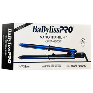 BaBylissPRO Nano Titanium Fer plat OPTIMA3000 32mm (1 1/4")