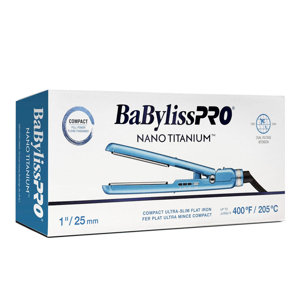 BaBylissPRO 1" Nano Titanium Fer plat BNTC4072TC 51068