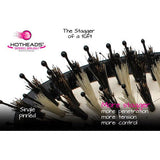 Hotheads 3D Grooming Brush Black 3D-43-G, 00018