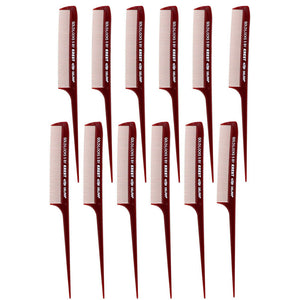 Krest Goldilocks X-Fine Rattail Comb #5 12Pcs GOLI5BXC 02032