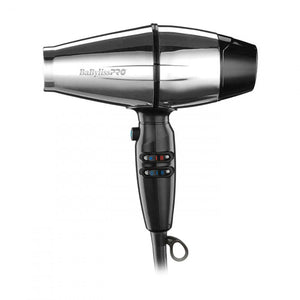 Sèche-cheveux BaBylissPRO SteelFX Acier Inoxydable 1875 Watts - BABSS8000C 02435
