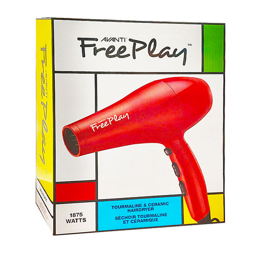Sèche-cheveux en tourmaline et céramique Avanti Free Play AFRAIR2ASC