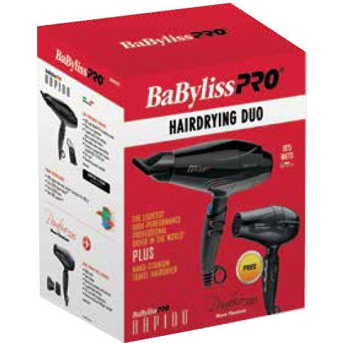 Trousse duo séchoir Rapido BabylissPRO - 36884