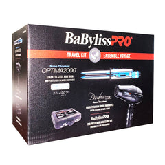 BaBylissPRO Travel Kit Mini Hairdryer&Iron BABTRAVK1C 42794