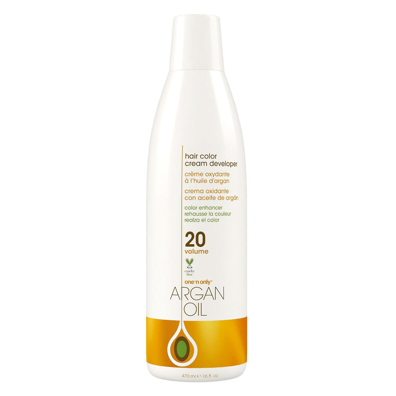 One 'N Only Argan Oil Crème Révélatrice de Couleur Capillaire 20 volumes 473 ml