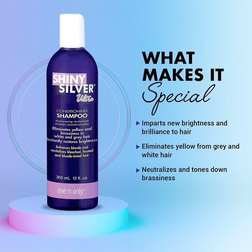 Shampooing One N' Only Shiny Silver Ultra 355 ml 00152