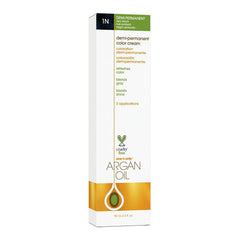 ONO Argan Oil Demi-permanent Color Cream 3oz 1N Very Black