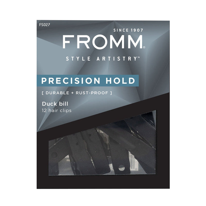 Pinces à cheveux à bec de canard Precision Hold de FROMM F5027