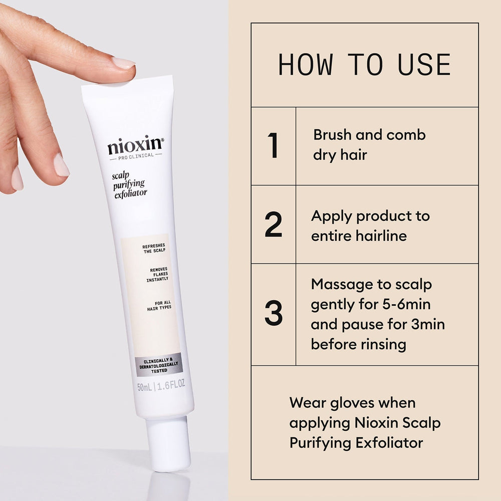 Nioxin Scalp Purifying Exfoliator 1.6 fl oz 32338