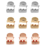 BaBylissPRO Pinces à cheveux chromées 9 pces BESCLPGOC