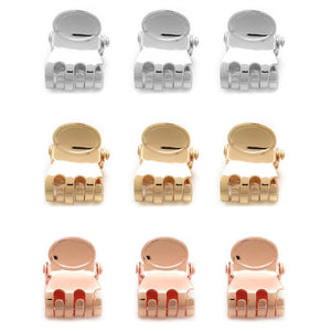 BaBylissPRO Chrome-Plated Hair Clips 9 pcs BESCLPGOC
