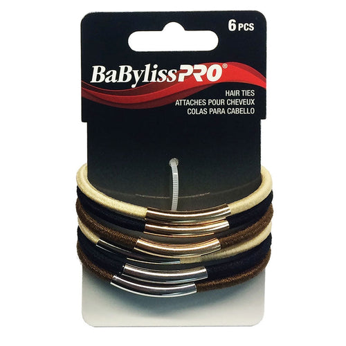 BaBylissPRO Élastiques pour cheveux 6 pièces - BESHAEL4UCC/39130