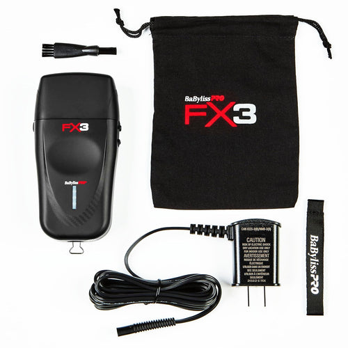 BaBylissPRO FX3 Rasoir électrique à double grille haute vitesse FXX3SB 45886