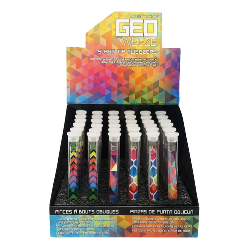 Denco GeoTweeze Slant Tip Tweezers 12880